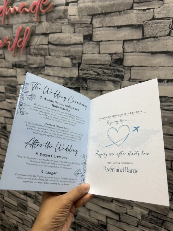 Custom Wedding Ritual Booklet – handmadeworldcraftsupplies