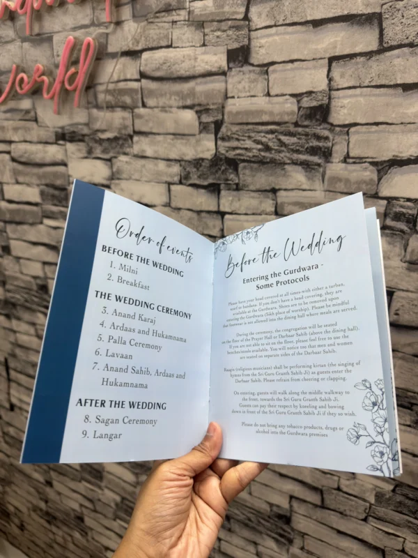 Custom Wedding Ritual Booklet – handmadeworldcraftsupplies