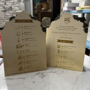 Custom Shaped Tent Cards