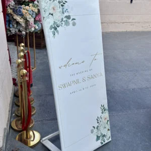 Custom Entry Welcome Banner